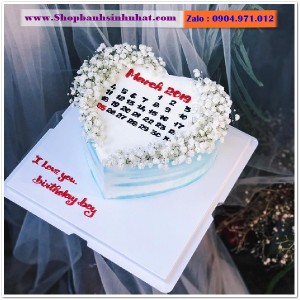 Bánh Sinh Nhật Cuốn Lịch - CL79